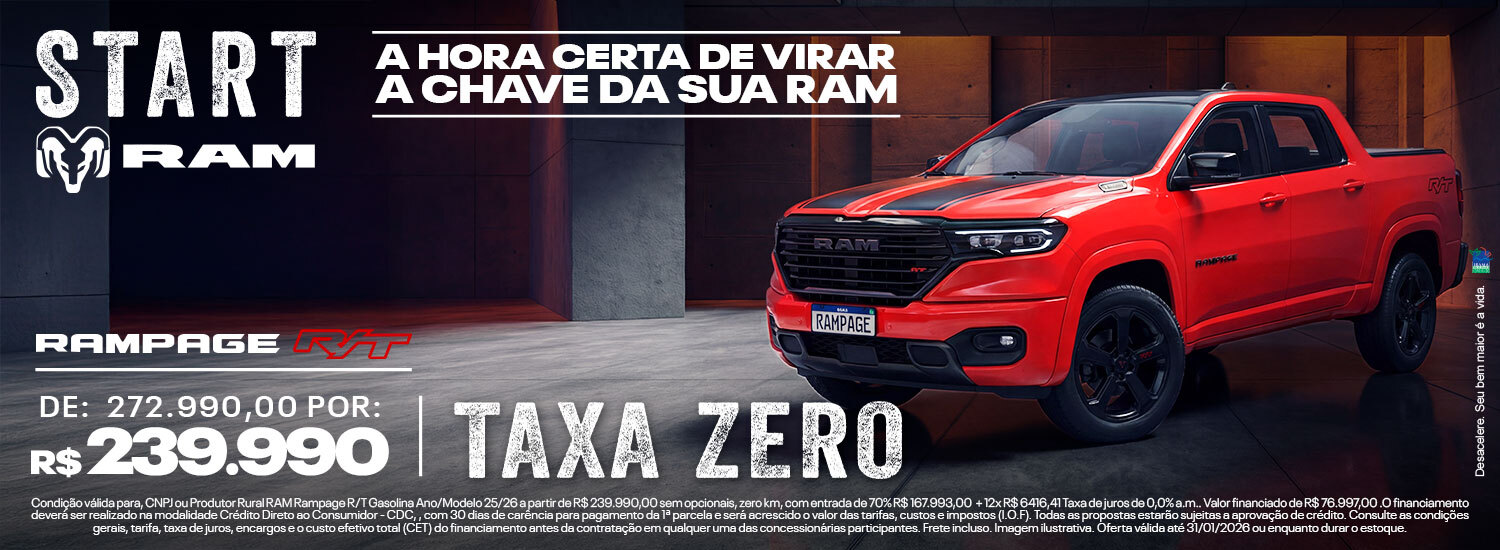 Star Ram Rampage RT R$ 239.990,00