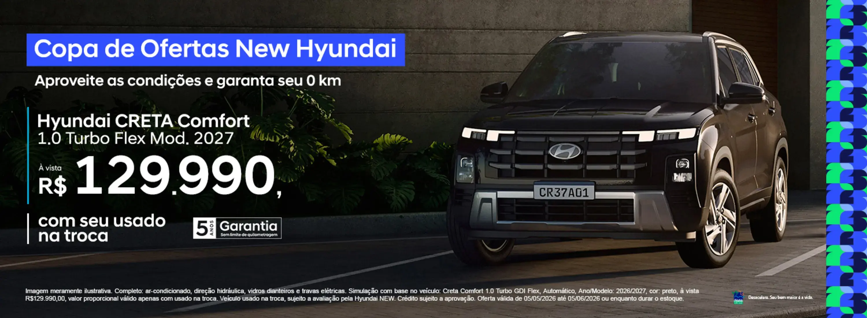Copa de ofertas New Hyundai. Creta Comfort