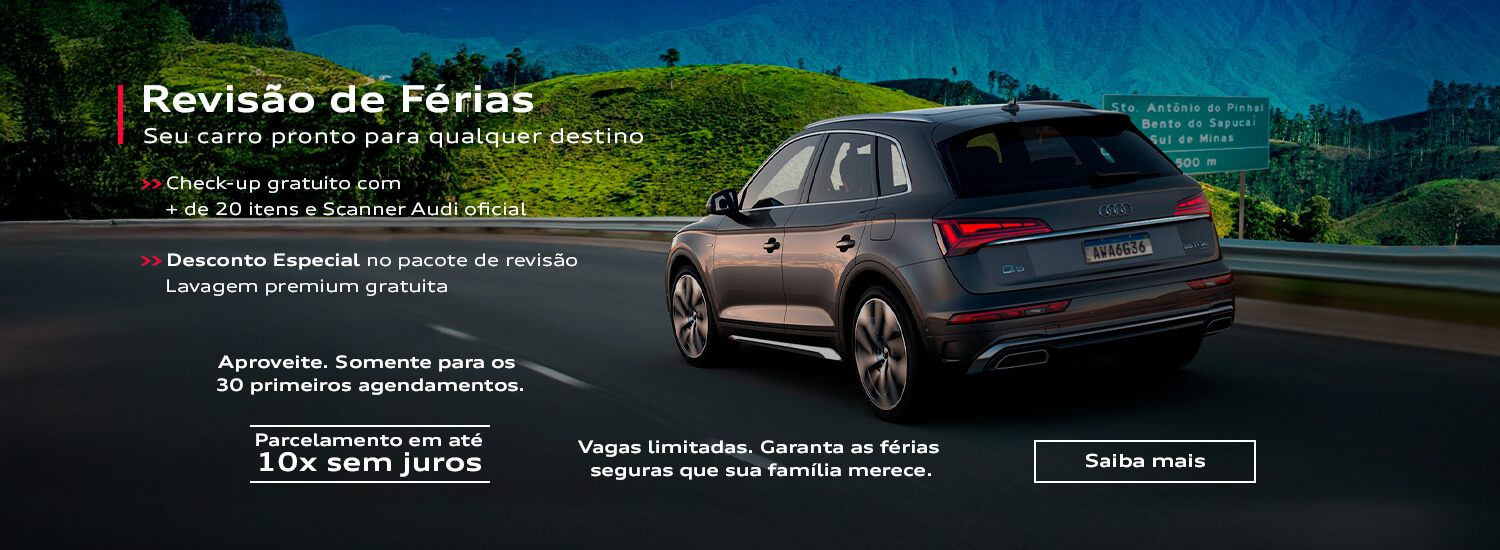 Sorana Audi - Revisão de Férias