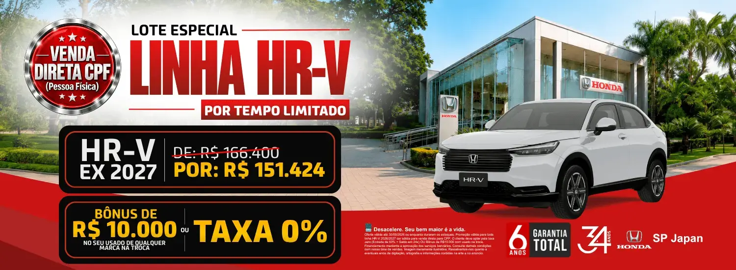 OFERTA CPF HR-V SETEMBRO