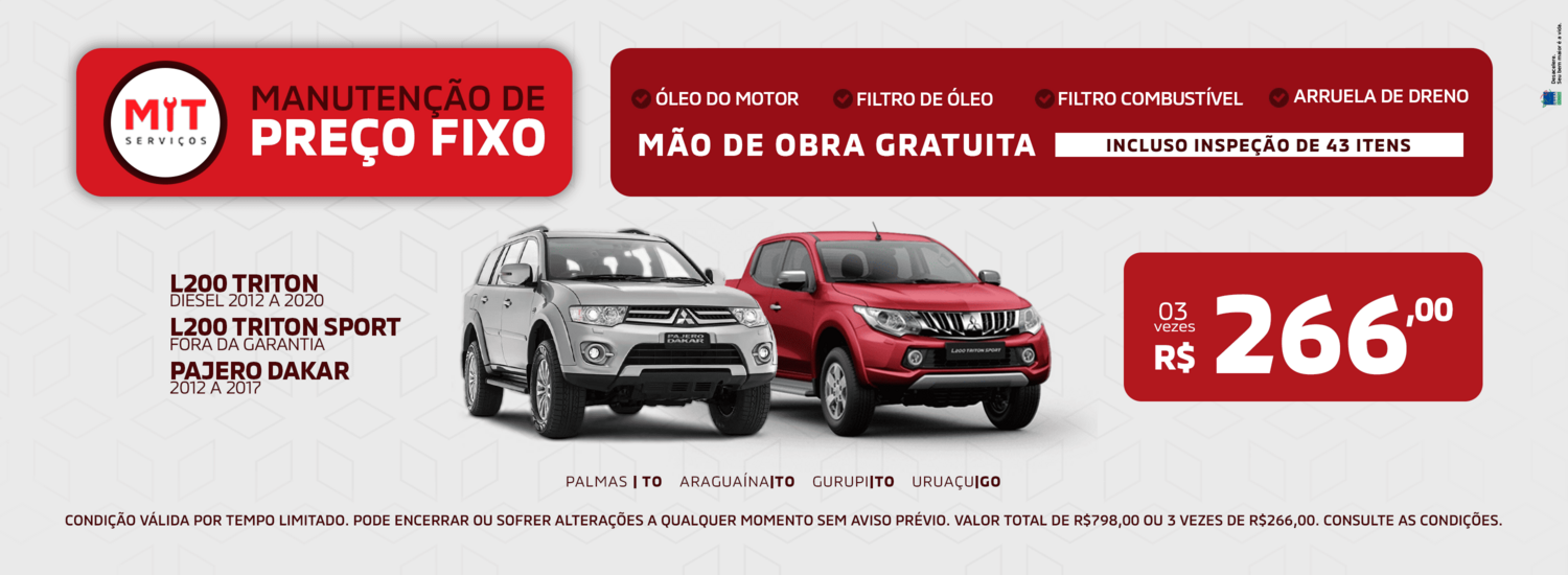 Manutenção Preço fixo Férias - 699