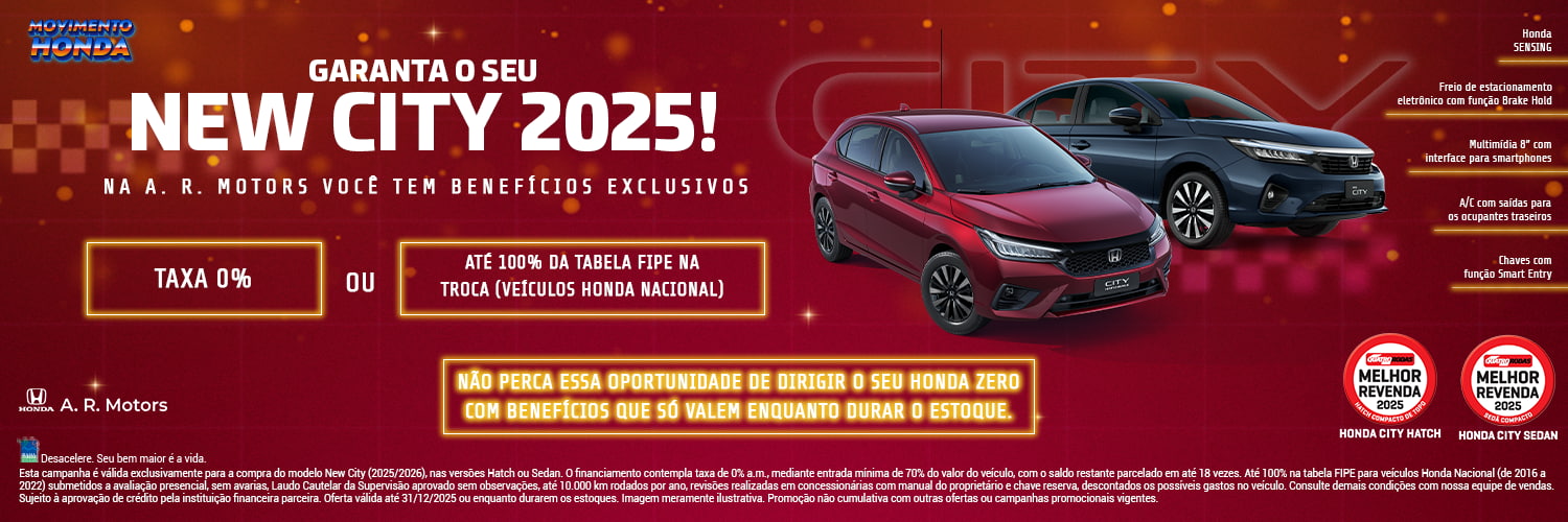 New City 2025 Condições Especiais