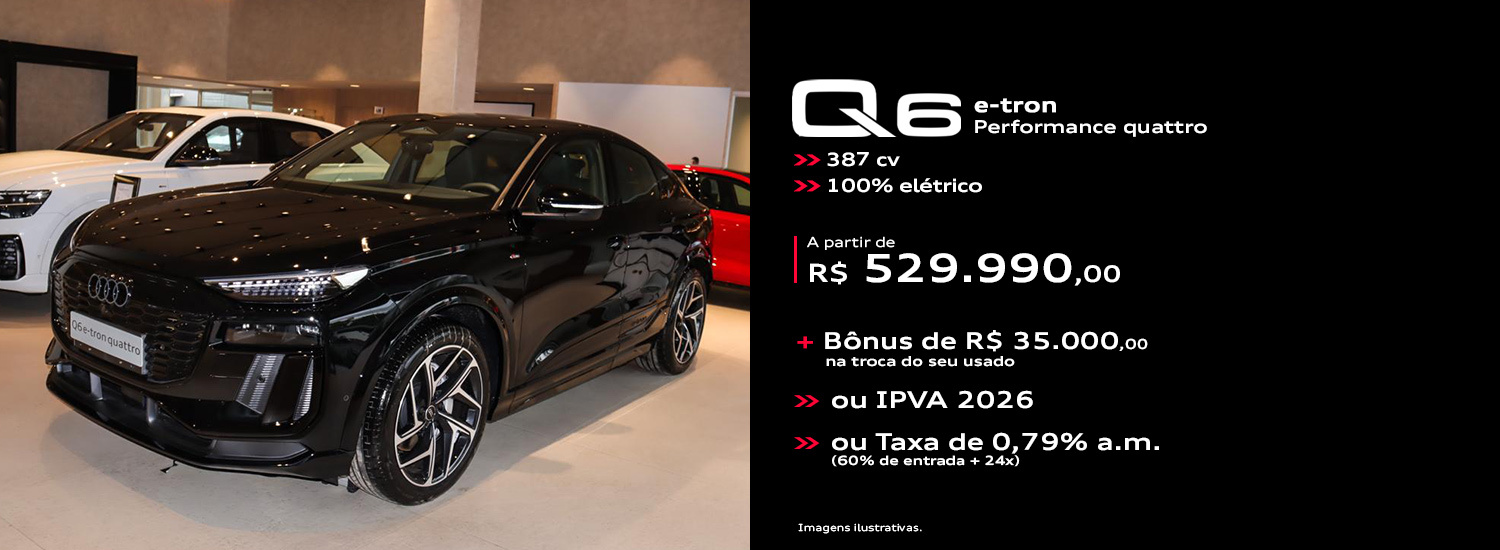 Audi Center Pinheiros - Audi Q6 e-tron 2025