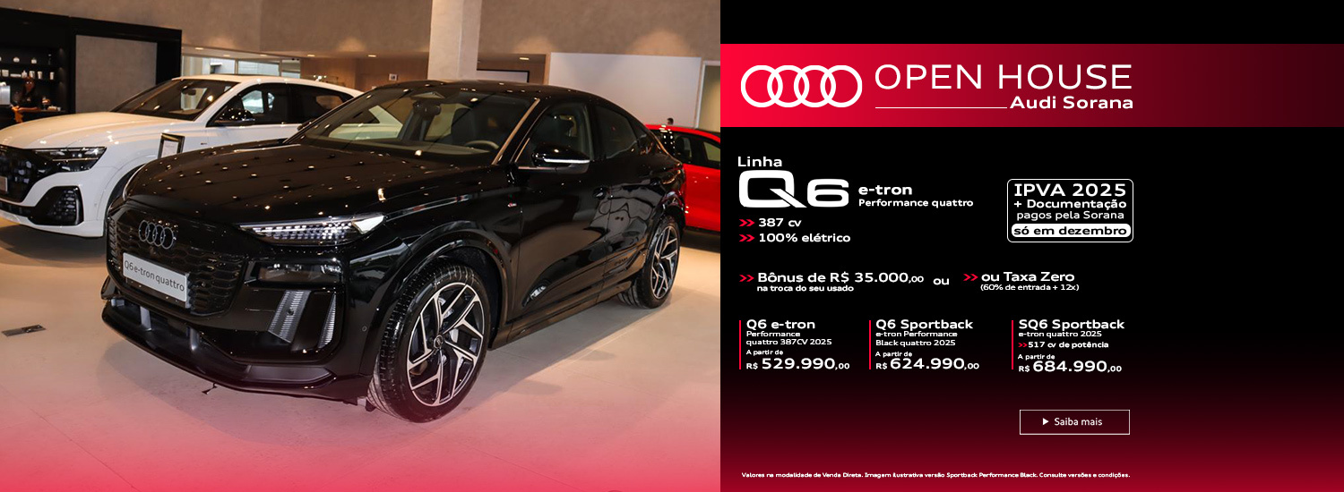 Audi Center Pinheiros - Audi Q6 e-tron 2025