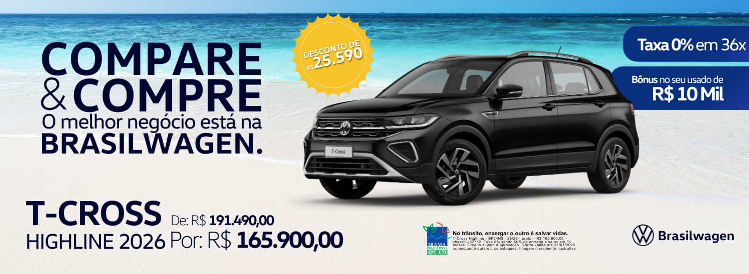 T-CROSS OFERTA JANEIRO