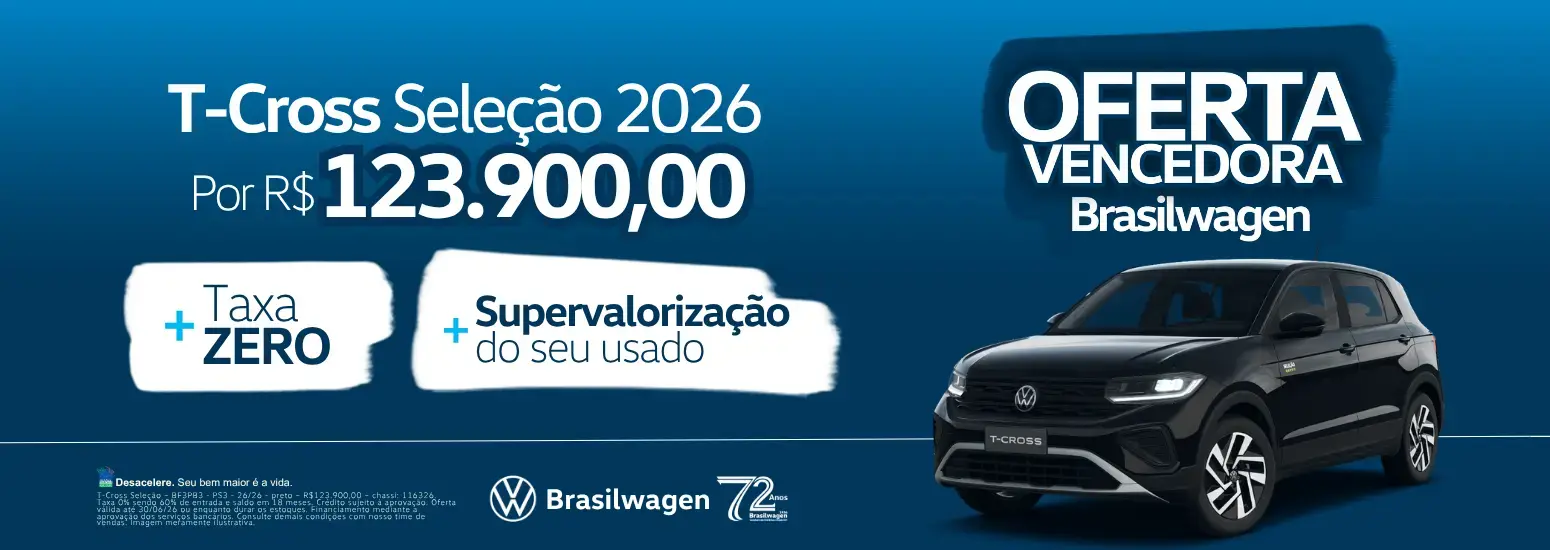 T-CROSS OFERTA JUNHO