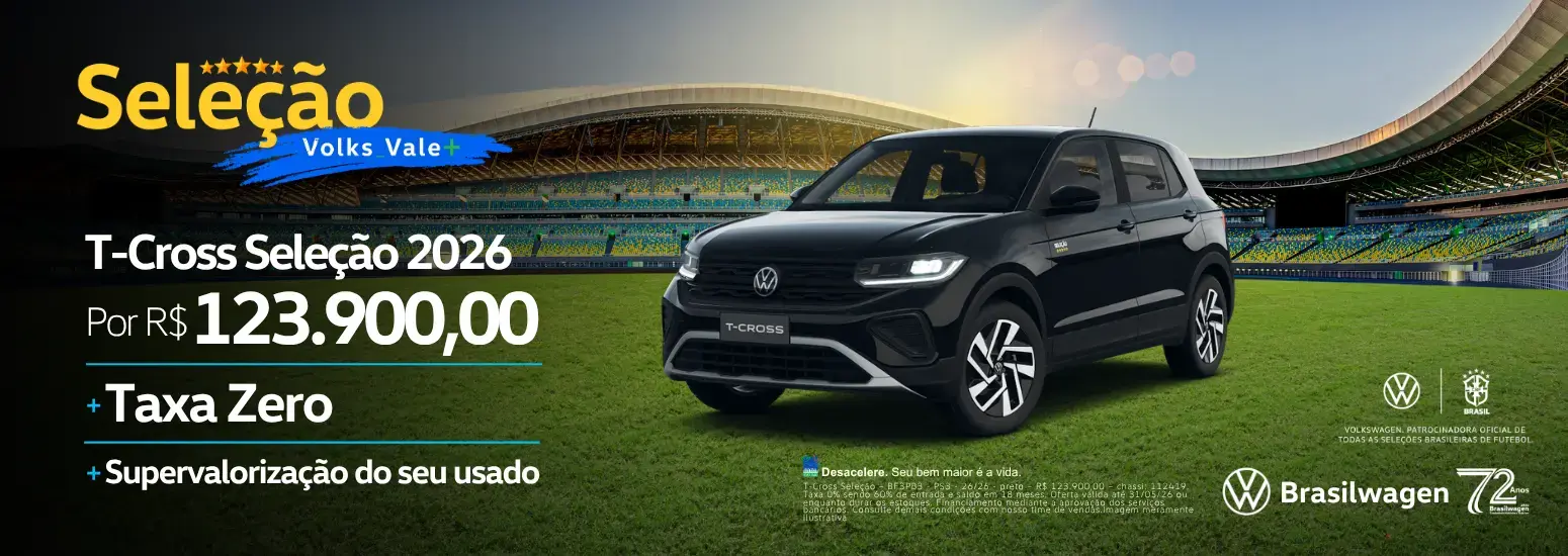 T-CROSS OFERTA MAIO