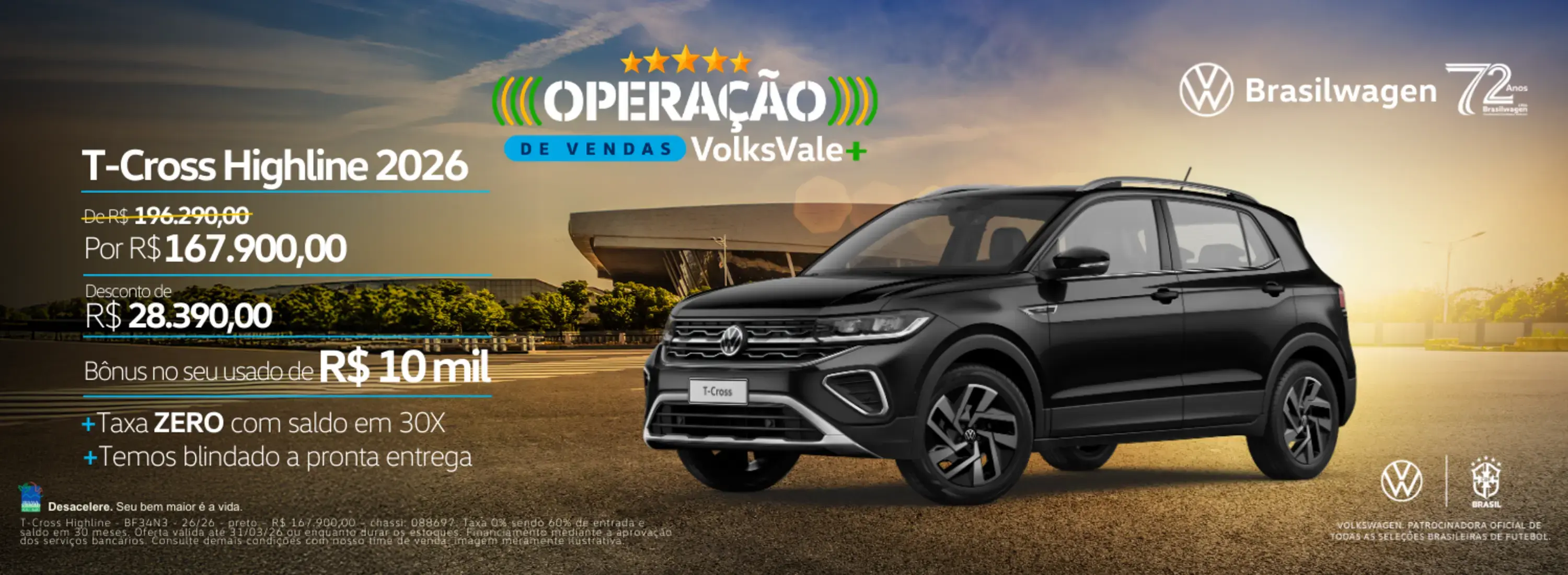 T-CROSS OFERTA MARÇO