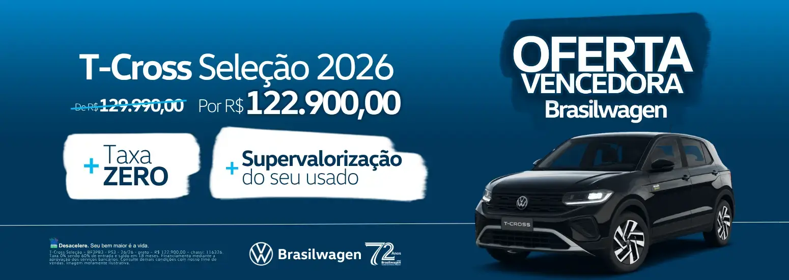 T-CROSS OFERTA JUNHO