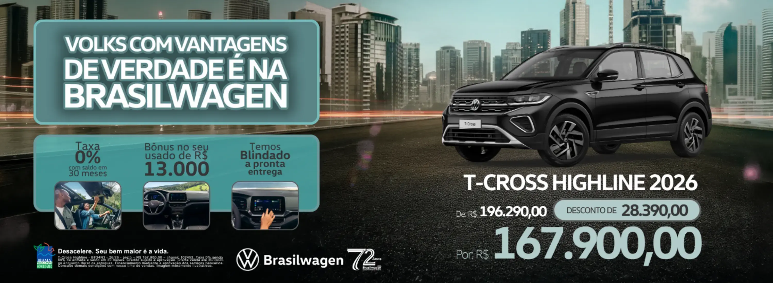 T-CROSS OFERTA MARÇO