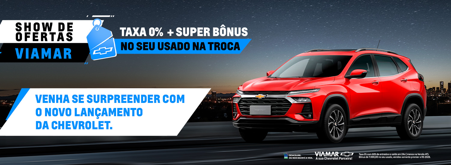 LANÇAMENTO CHEVROLET TRACKER 2026