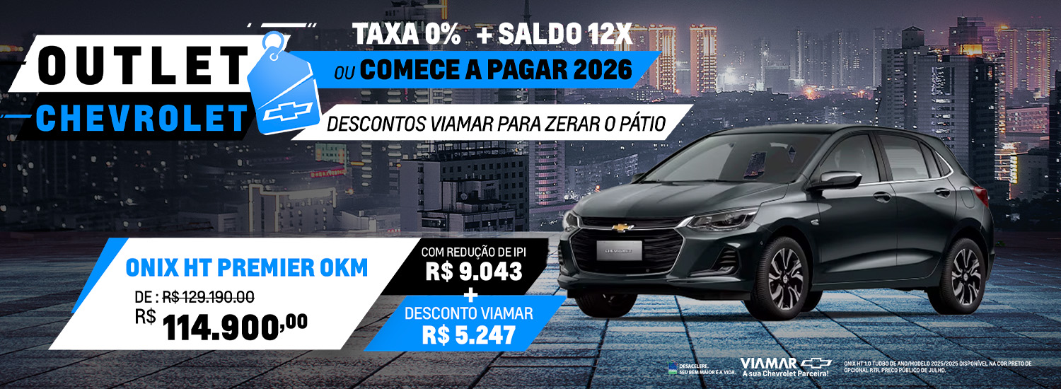 CHEVROLET ONIX 0KM EM OFERTA R7R