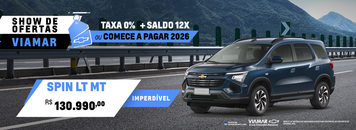 Chevrolet Spin 0km Automática R7M em oferta