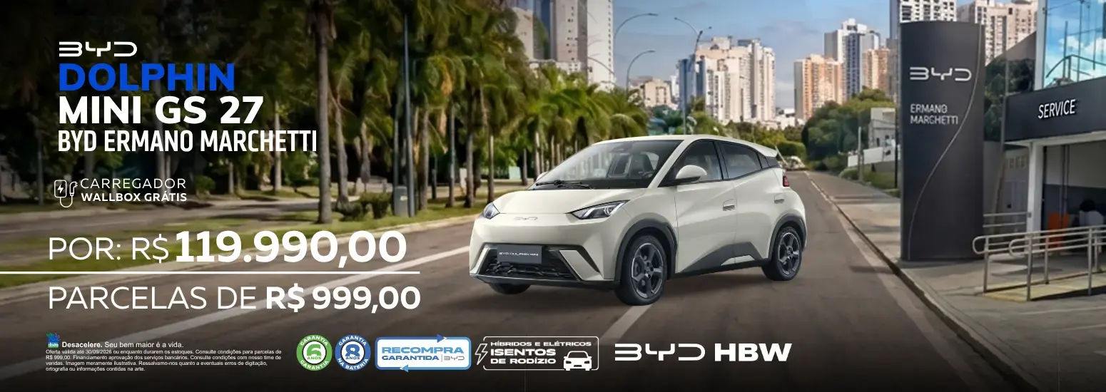 OFERTA BYD DOLPHIN MINI SETEMBRO