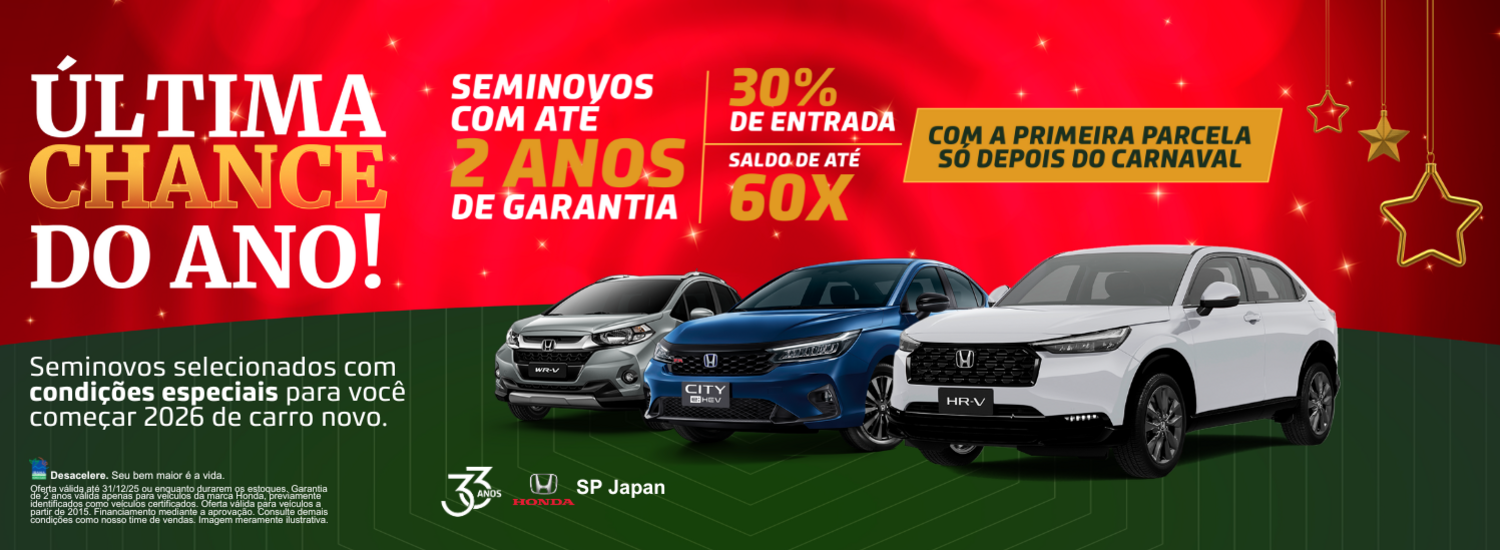 SP JAPAN SEMINOVO DEZEMBRO 2025