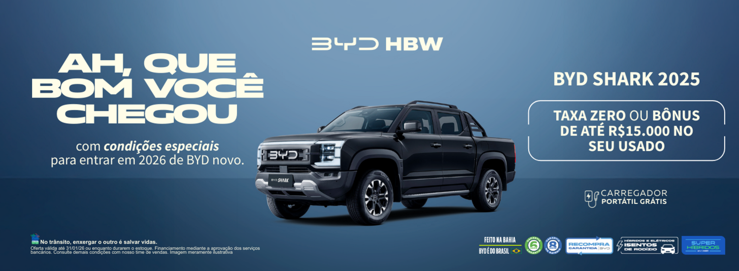 BYD SHARK OFERTA JANEIRO