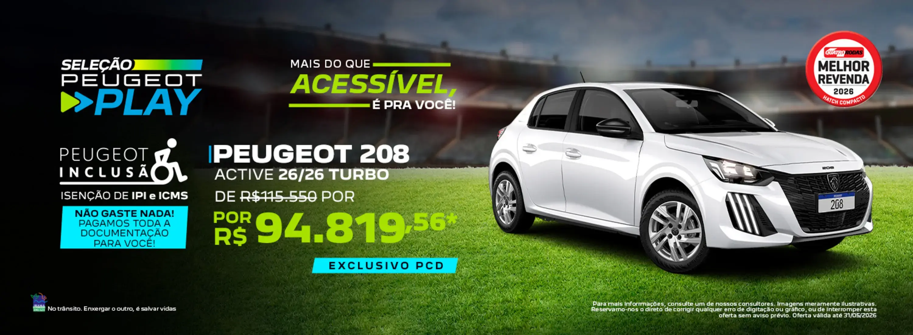 208 Active - PCD - MAIO - Seleção Peugeot Play