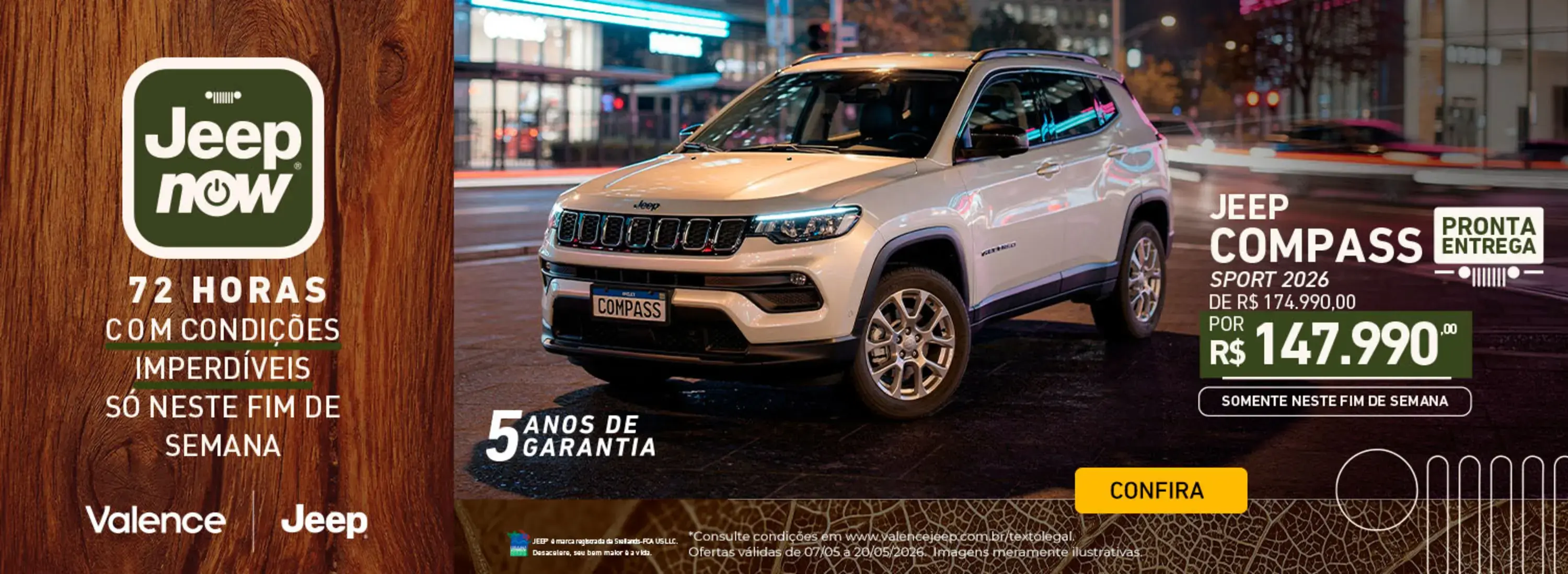 COMPASS SPORT JEEP NOW MAIO 2026