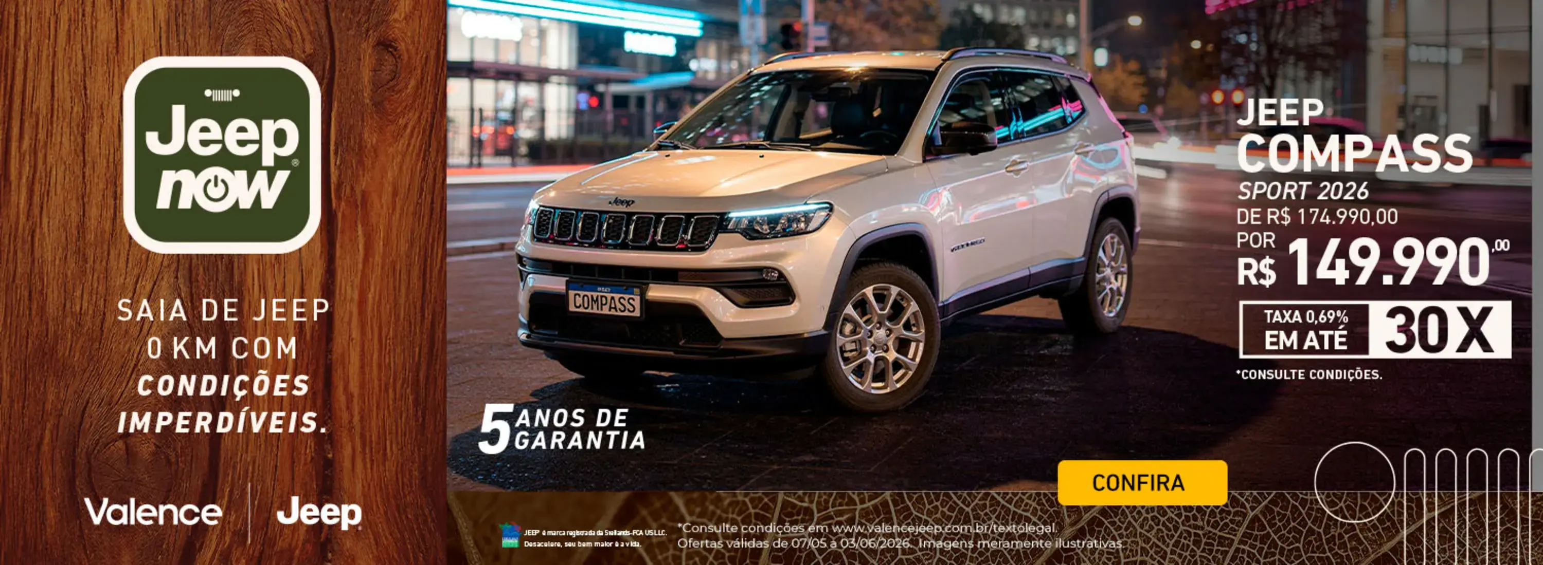 COMPASS SPORT JEEP NOW MAIO 2026
