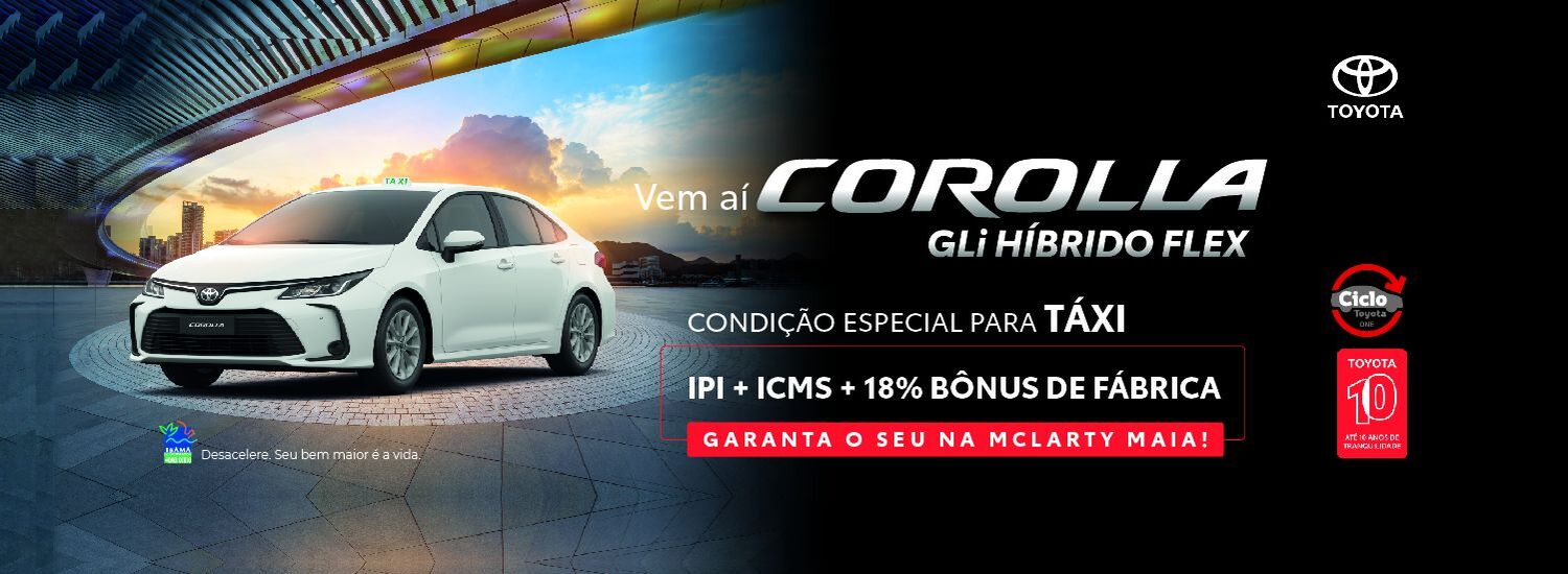 Corolla GLI taxi