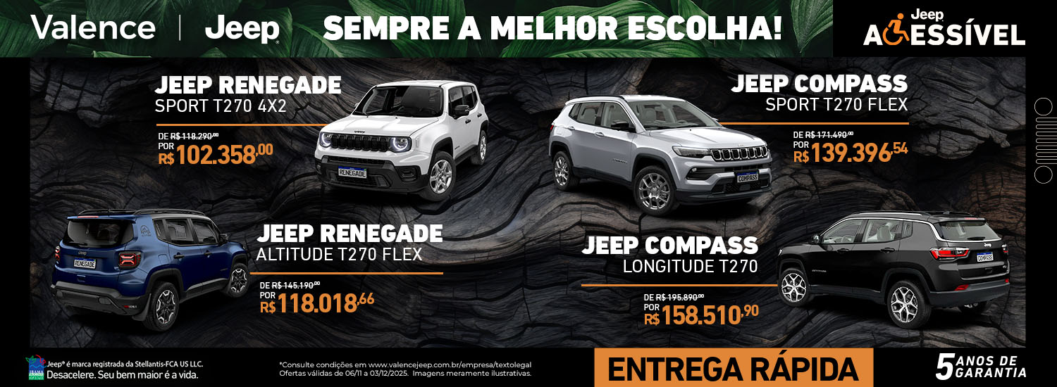 JEEP ACESSIVE NOVEMBRO 25 
