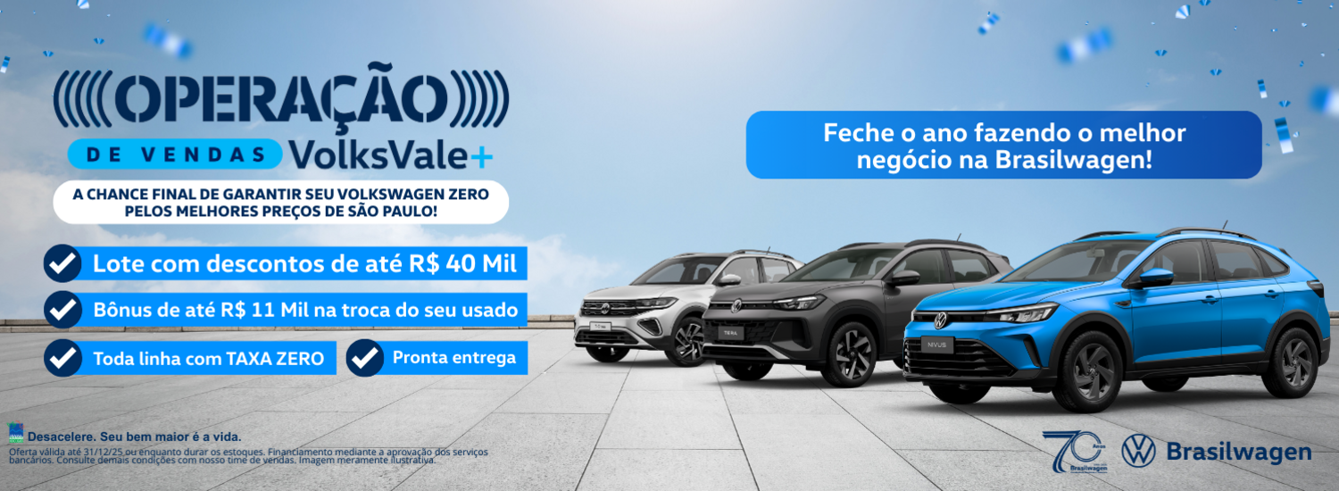 OPERAÇÃO DE VENDAS DEZEMBRO