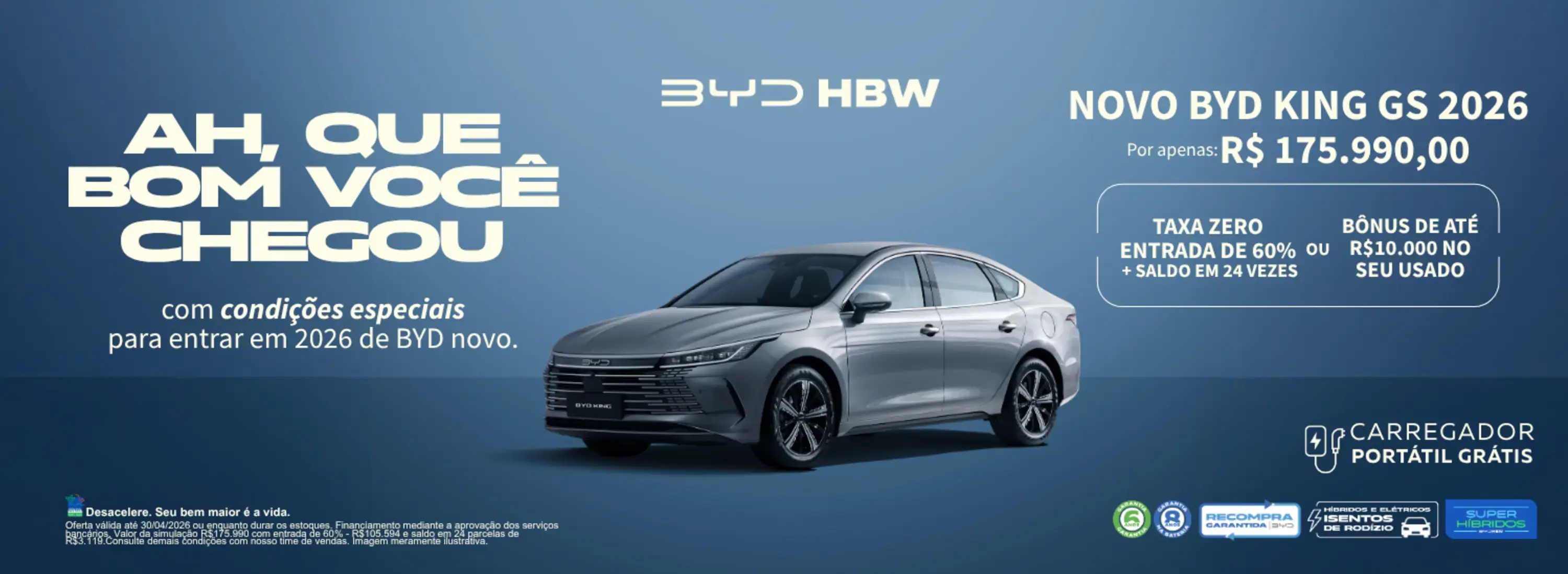 OFERTA KING GS ABRIL - DEMAIS CORES