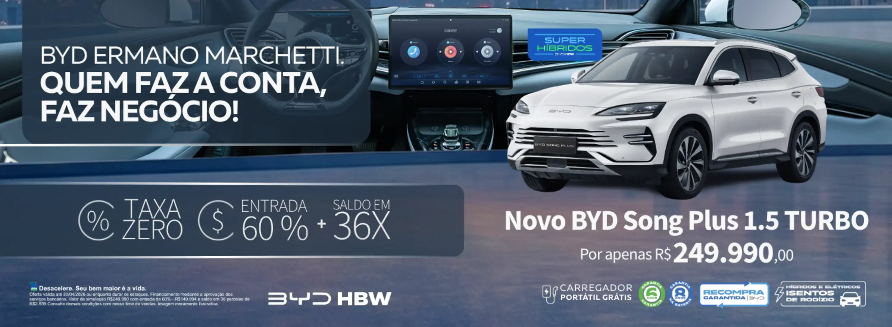 OFERTA SONG TURBO ABRIL 