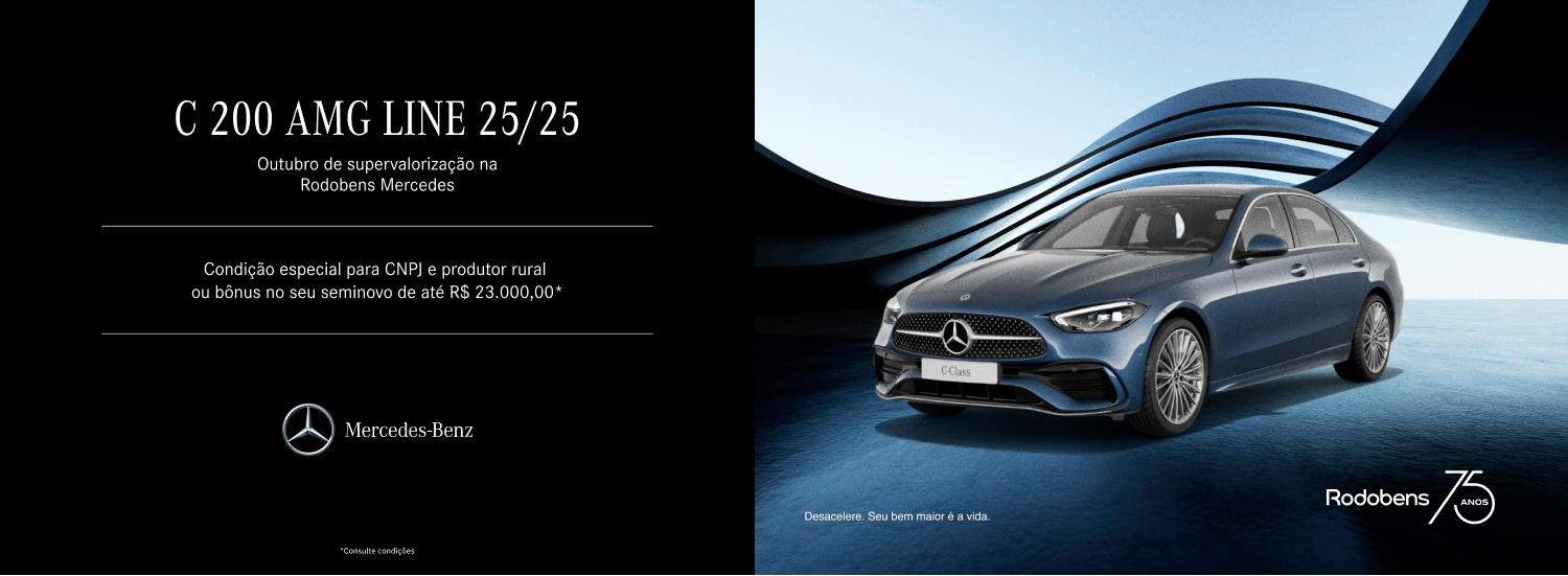 Mercedes-Benz é na Rodobens Mercedes