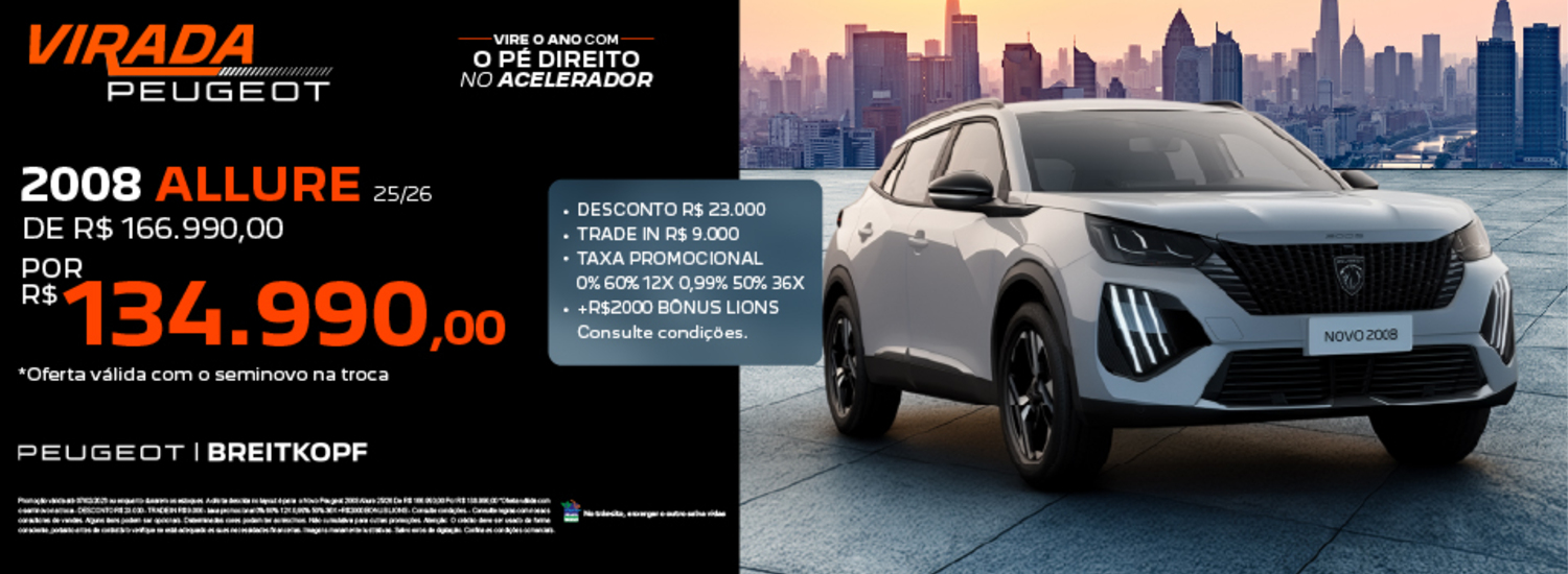 Peugeot 2008 Allure 01/26