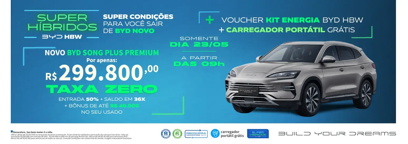 OFERTA SONG PLUS PREMIUM MAIO