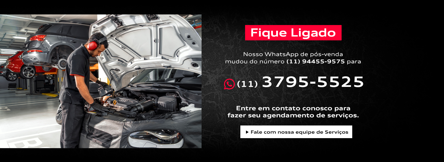 Audi Center Pinheiros - Mudança de número Serviços