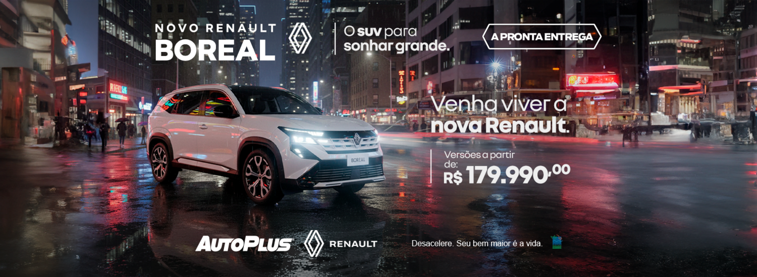 Novo Renault Boreal com versões a partir de R$ 179.990,00