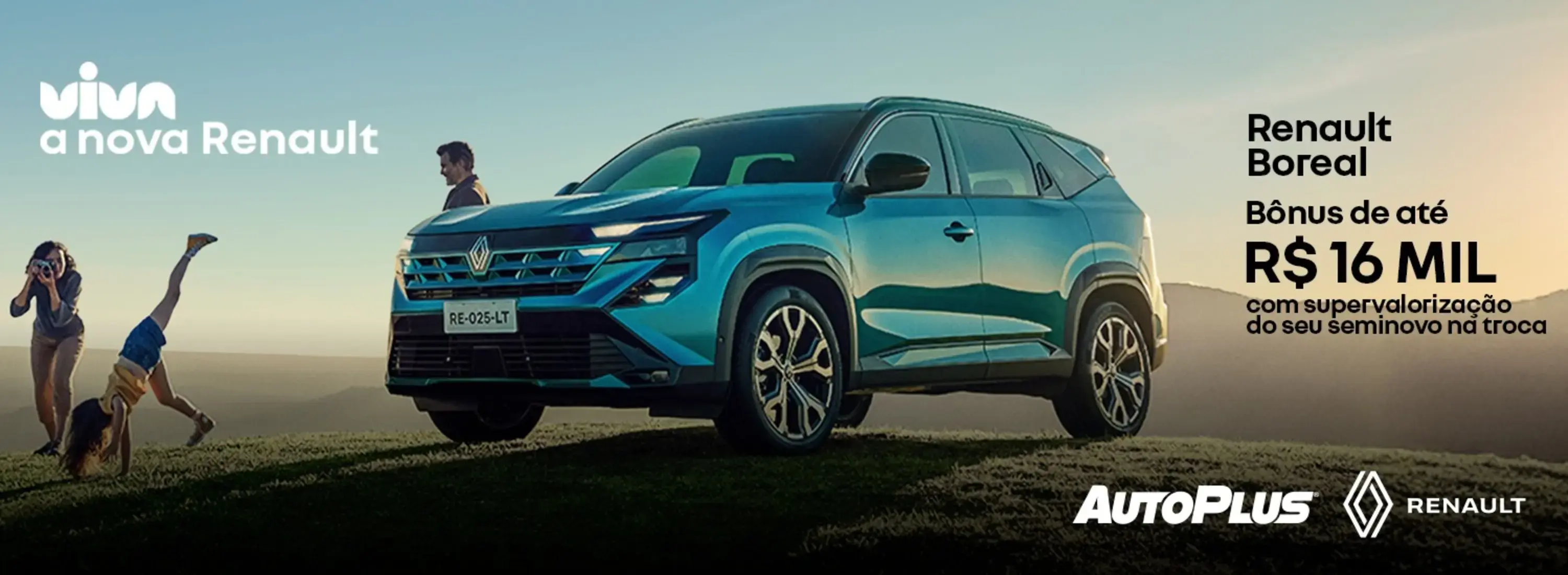 Novo Renault Boreal com boênis de até R$ 16.000,00