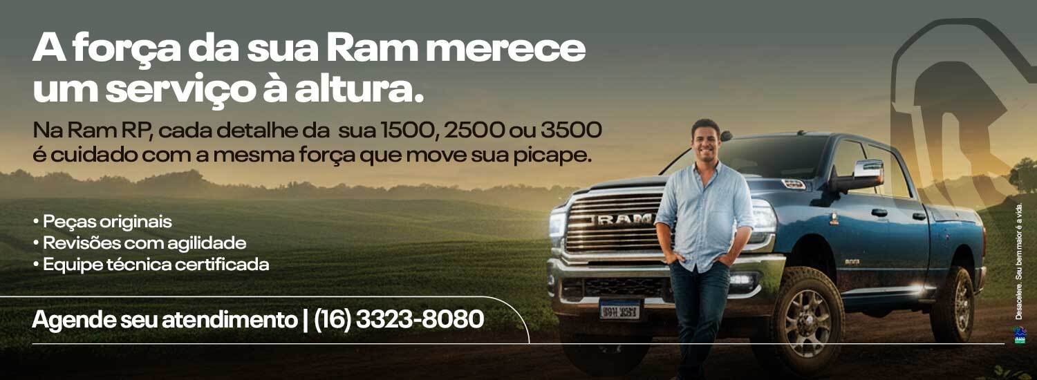 A força da sua Ram merece um serviço à altura.