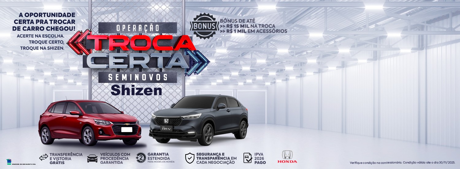 CONDIÇÃO SEMINOVOS NOVEMBRO