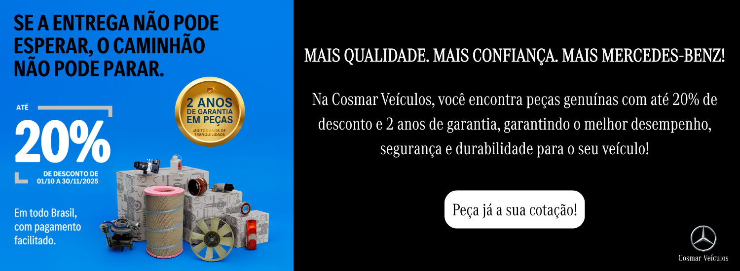 Promoção Peças 20%