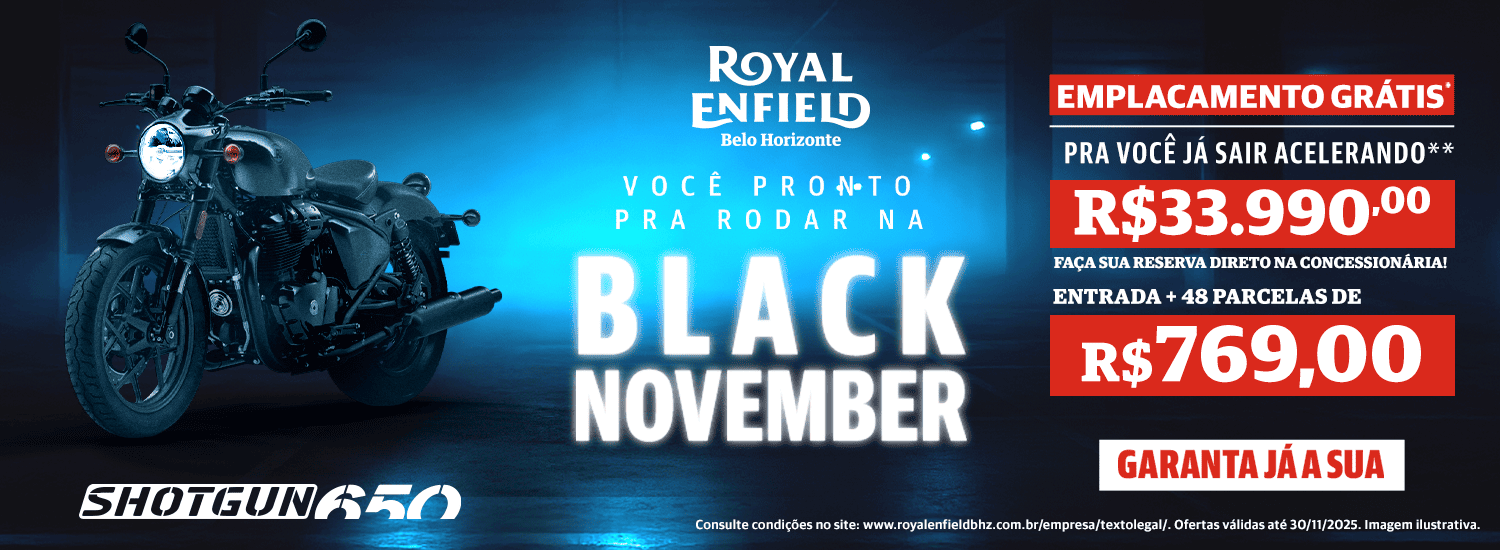 SHOTGUN 650 - OFERTA DE NOVEMBRO - BLACK FRIDAY
