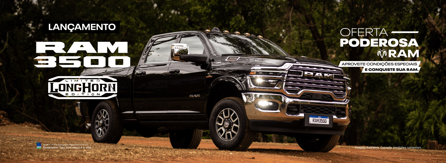 Ram 3500 Longhorn Dezembro