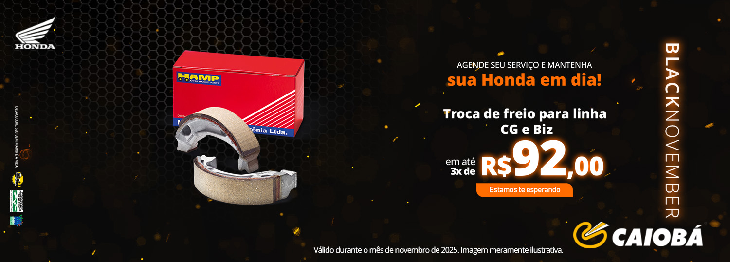 Troca de Freio Novembro 2025