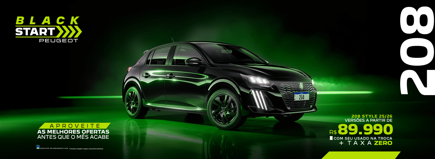 149 DDM Varejo Peugeot 208 Black