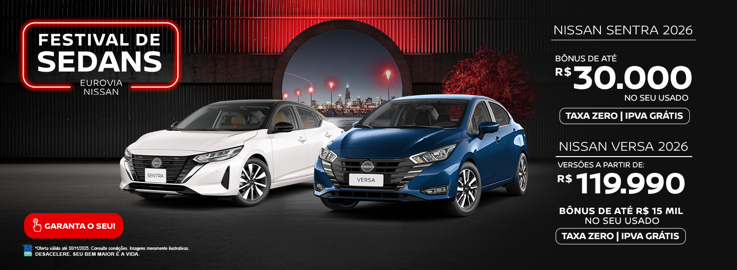Novembro'25 - Ofertas (Festival de Sedans)