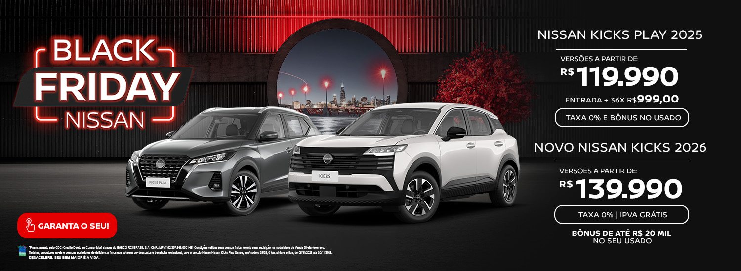 Novembro'25 - Ofertas (Kicks)