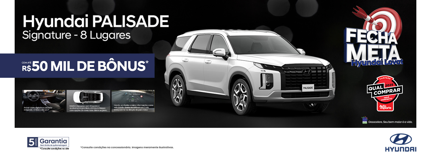 Palisade - Fecha Meta Dezembro