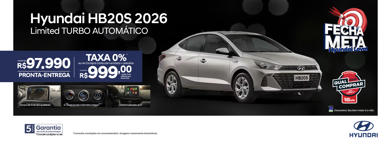 HB20S Comfort MT - Fecha Meta Dezembro