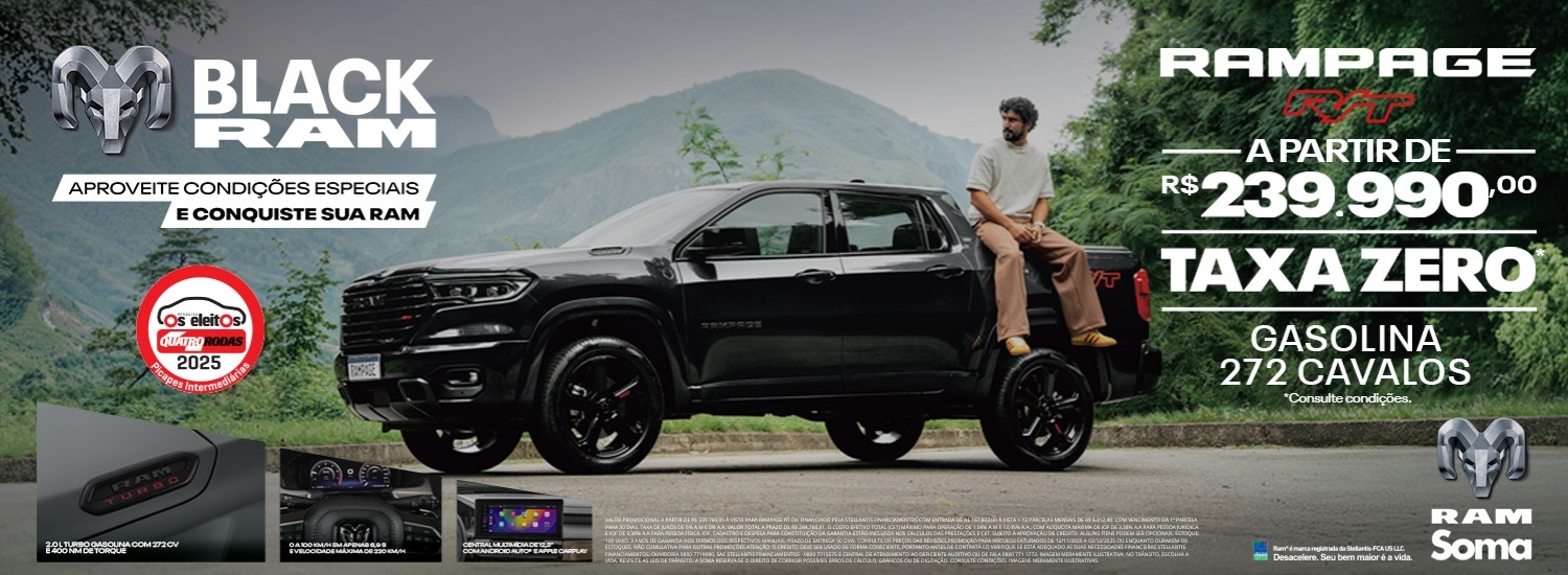 152 DDM Varejo RAM Black November R/T