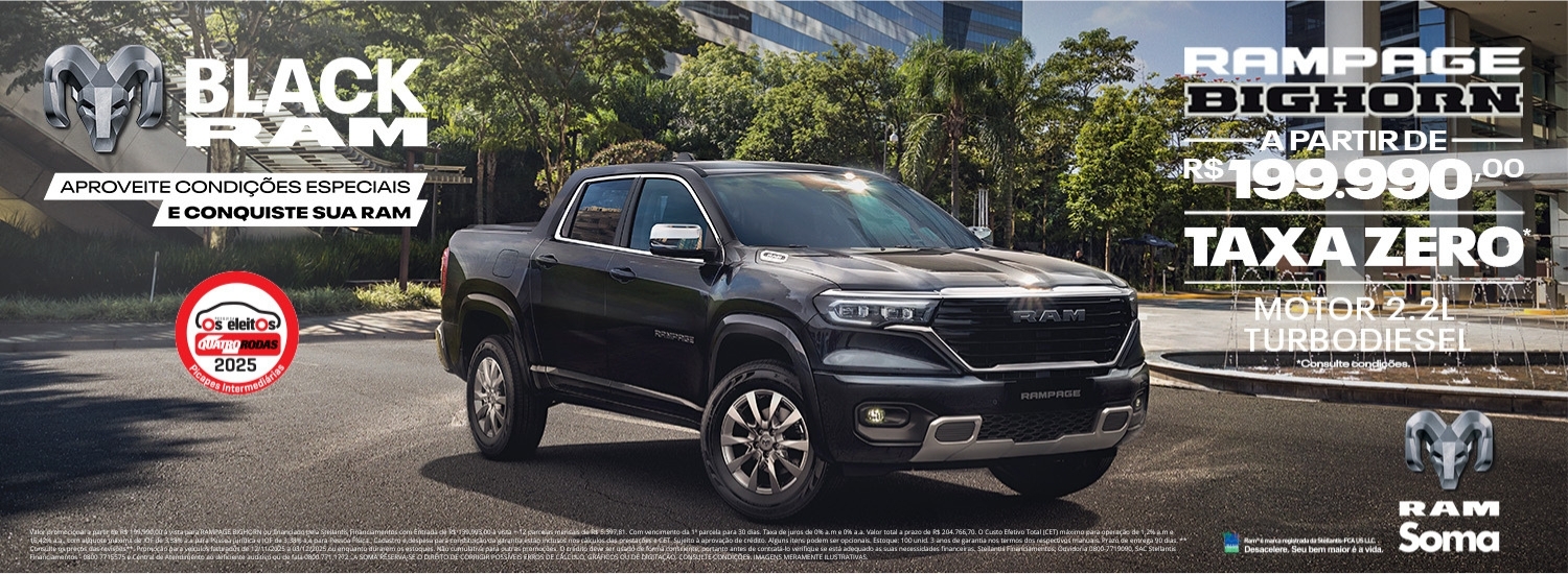151 DDM Varejo RAM Black November Big Horn