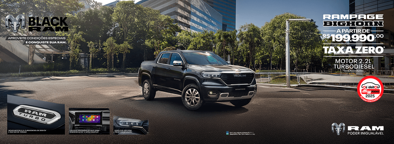 151 DDM Varejo RAM Black November Big Horn