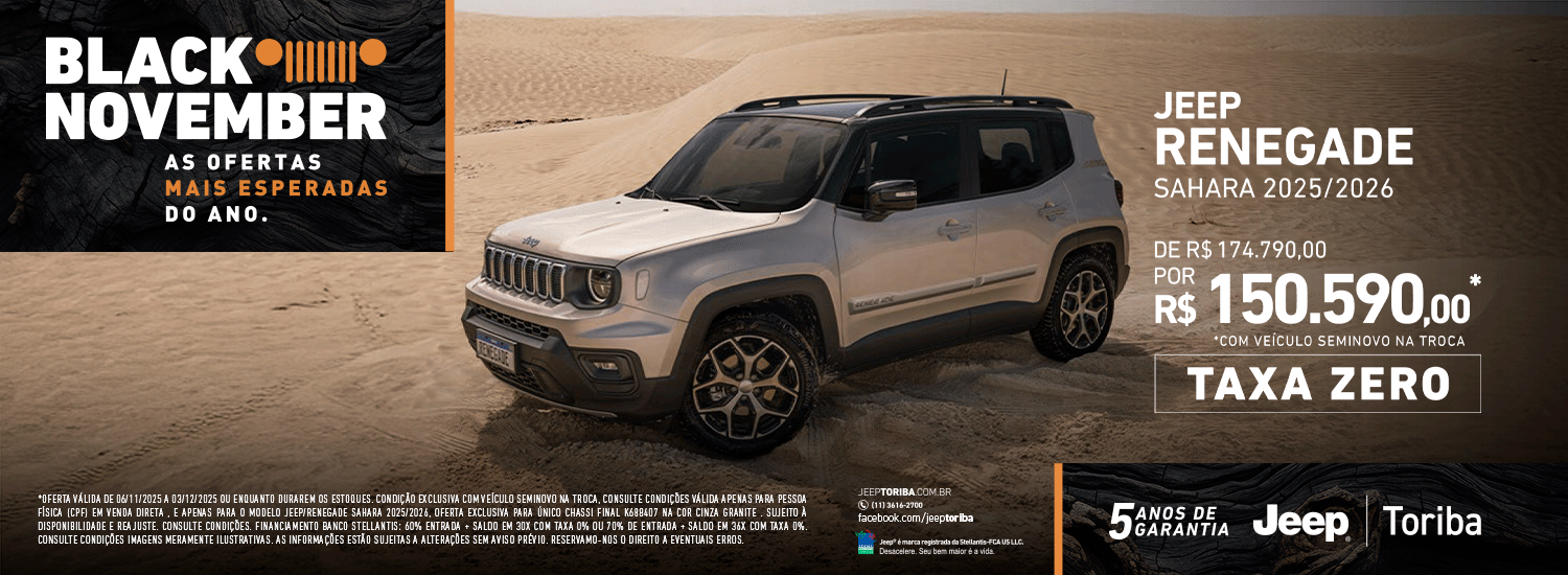 Jeep Renegade Sahara