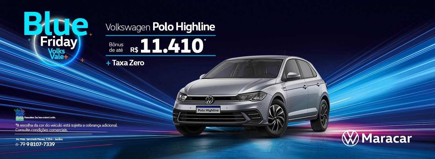 Blue Polo highline